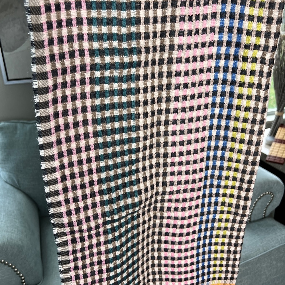 Multi stripe fall scarf by Vince camuto